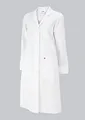 Produktbild: BP 1699-485-21-52n Mantel für Frauen, Langarm, Kragen mit Aufschlag, 215,00 g/m² Stoffmischung, weiß, 52n