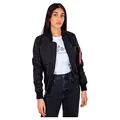 Produktbild: Alpha Industries Damen Jacke Ma-1 TT, Gr. X-Small, Schwarz (Black 03)