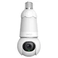 Produktbild: Imou Überwachungskamera IMOU Bulb Cam 5MP 2-in-1 WLAN Lampe & 360 Außenkamera (1-tlg) weiß