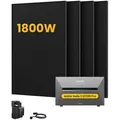 Produktbild: Anker SOLIX Solarbank 3 E2700 Pro, mit 4 x 450 Bifaziale Solarmodule, by Powerness - 2.7kWh / 1 x Smart Meter / Standardversand