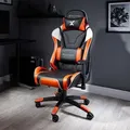 Produktbild: Agility Sport - Esport Office Gaming Chair - Orange - Schwarz/Orange