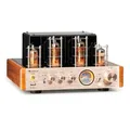 Produktbild: Auna Amp VT Röhrenverstärker HiFi-Verstärker 2x35W RMS, Stereo Verstärker BT Opt./Koax./AUX-In, Amplifier, Champagner