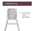 Produktbild: Chicco Hochstuhl Zest Plus Wooden Grey, mit abnehmbarem Tablett