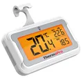 Produktbild: ThermoPro Kühlschrankthermometer Digital LCD Max/Min Magnet Stand Gefrierschrank