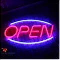 Produktbild: USB-Powered Open Neon-Schild 45x22 cm Wandmontage