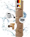 Produktbild: 4rain BASIC Wandtank Komplett-Set 300 Liter taupe inkl. Kunststoff-Auslaufhahn und Fallrohranschluss