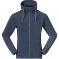 Produktbild: Bergans Herren Hareid Fleece Jacke, granite blue, M