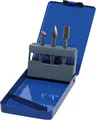 Produktbild: BGS 3x HSS Fräser 6 mm Schaft Fräsersatz Schaftfräser fräsen fresen Freser Satz