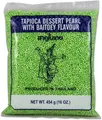 Produktbild: Thai Dancer Kleine Tapioka Perlen (grün) mit Pandan Geschmack 454g Dessert Pearl