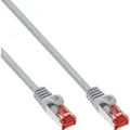 Produktbild: InLine® Patchkabel, S/FTP (PiMf), Cat.6, 250MHz, PVC, Kupfer, grau, 40m Kabel Patchkabel RJ45 Cat.6