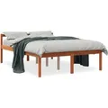 Produktbild: vidaXL Seniorenbett Wachsbraun 140x200 cm Massivholz Kiefer1944661
