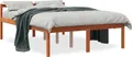 Produktbild: vidaXL Seniorenbett Wachsbraun 140x200 cm Massivholz Kiefer