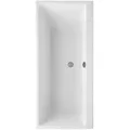Produktbild: Villeroy & Boch Subway Duo Rechteck-Badewanne, Acryl, 1600x700x445mm, weiß alpin, UBA167SUB2V-01