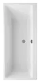 Produktbild: Villeroy & Boch Subway Duo Rechteck-Badewanne, Acryl, 1600x700x445mm, weiß