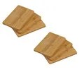 Produktbild: KESPER | Frühstücksbrettchen | 6er Pack | Bambusholz | Holz Schneidbrett für den täglichen Gebrauch | ideal zum servieren von Speisen