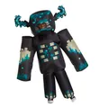 Produktbild: Disguise Minecraft Warden Aufblasbares Kostüm, offizieller Minecraft-Overall mit Luftventilator, Erwachsenengröße