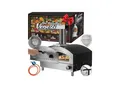 Produktbild: Heidenfeld Outdoor Gas-Pizzaofen Venezia, 500°, Pizzastein, Edelstahl, Schlot mit Regenschutz