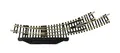 Produktbild: Fleischmann 22273 Elektrische Bogenweiche links 1:160 Spur N Neu OVP