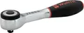 Produktbild: Würth 1/4 Zoll Umschaltknarre mit 360°-Drehgriff und Drehteller Umschaltung kompakte Ratsche Bit-Ratsche 071201406