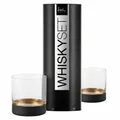 Produktbild: Eisch Whiskyglas 2er Set Cosmo Gold, Kristallglas, Schwarz, Gold 400ml, 70550015