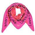 Produktbild: MIRROSI Dreieckstuch Damen – Kuscheliger Dreiecksschal 190x80 cm im Leo-Leopard Muster, Trendiges LEO-Design, Weich & Wärmend (Love is Love: Pink)