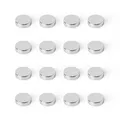 Produktbild: Strong Magnets Neodym Magnet - Rund 8 x 2 mm - 20 Stück - Extra stark, hält bis 800g - Für Magnettafel, Kühlschrank, Whiteboard, Pinnwand, Büro