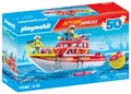 Produktbild: Playmobil Feuerwehr Rettungsboot 71598 Feuerwehrboot Bausteine