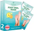 Produktbild: Fußmaske - Hornhaut Socken - Fussmaske Vitamine 2 Paar Hornhautentferner Socken