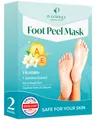 Produktbild: Plantifique Fußmaske - 2 Paar Hornhaut Socken - Fussmaske Hornhautentferner