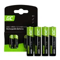 Produktbild: Green Cell 800mAh 1.2V 4 Stck Vorgeladene NI-MH AAA-Akkus - Batterien AAA, AAA Akkus Wiederaufladbar, Sofort Einsatzbereit, Geringe Selbstentladung, Ohne Memory-Effekt, AAA batterien Set