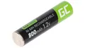 Produktbild: AKUMULATOR AKU-AAA-800/GC*P4 1.2inbsp/brV Ni-MH HR03, AAA Green Cell