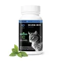 Produktbild: Peticare Pflanzlicher Wurm-Mix für Katzen, unterstützt Darmgesundheit kein Anthelminthikum