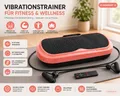 Produktbild: Beatrice Egli Vibrationsplatte Trainer 99 Stufen 10 Programme Fitness Fit E5