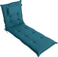 Produktbild: LILENO HOME Sonnenliege Auflage als [1er Set - Rollliege] in Petrol - Gartenliegen Auflage perfekt für Strandliege - Polster Auflage für Gartenliege (188x60x8cm) MAR