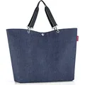 Produktbild: reisenthel shopper XL, Einkaufstasche, Tragetasche, Herringbone Dark Blue, 35 L, ZU4113 - Blau