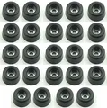 Produktbild: Adam Hall Hardware 4903 M24 AH - 24er Set Gummifuß 20 x 9 mm schwarz im Beutel