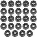 Produktbild: 24 Gummifüße 20 x 9 Adam Hall 4903 Gummifuß Boxenfuß Boxenfüße Gehäusefüße Füße