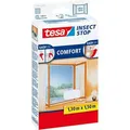 Produktbild: Tesa Fliegengitter Insect Stop Comfort, weiß, 130 x 150cm, mit Klettband, für Fenster