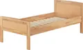 Produktbild: Seniorenbett Einzelbett 100x200 Massivholzbett Buche natur Zubehör wählbar V-60.72-10Rollrost inkl.