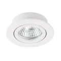 Produktbild: Einbaurahmen MR16/GU10 rund/schwenkbar 70mm DA, DALLA CT-DTO50-W, weiß