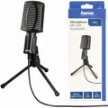 Produktbild: Hama Mic Allround USB Tisch-Mikrofon Hand-Mikrofon mit Standfuß Ständer PC Mikro