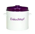 Produktbild: Krüger Einkochtopf Einkocher m. Plastikd. 35 cm ER35P, (1-tlg)
