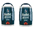 Produktbild: 2 x 5,0L Gaffel Kölsch Partyfass Fass Bier Fass Partyfass 5 Liter Köln Orginal