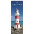 Produktbild: Leuchttürme 2026 - Streifenkalender XXL 25x69 cm - Bildkalender im Hochformat - Wandplaner - Leuchtturmkalender