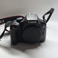 Produktbild: Canon EOS 4000D 18.0 MP Digital SLR Kamera - Schwarz (Nur Gehäuse) K201