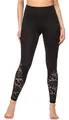 Produktbild: Merry Style Damen Lange Leggings aus Viskose MS10-305 (Schwarz, XS)