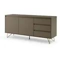 Produktbild: Livetastic Sideboard, Grau, Holzwerkstoff, 2 Fächer, 3 Schubladen, 150x70x40 cm, stehend, Wohnzimmer, Kommoden & Sideboards, Sideboards
