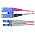 Produktbild: Telegärtner LWL-Kabel Duplex SC-Stecker / LC-Stecker 9/125 µ Singlemode 100012082 Glasfaserkabel, (1.00 cm), Duplex