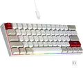 Produktbild: Newmen GM610 Gaming Tastatur Kabellos Bluetooth RGB 61 Tasten Blue Switches