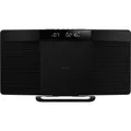 Produktbild: PEAQ PMS 220 SLIM Micro Hifi System mit DAB+/FM Tuner Hifi-Anlage Schwarz
